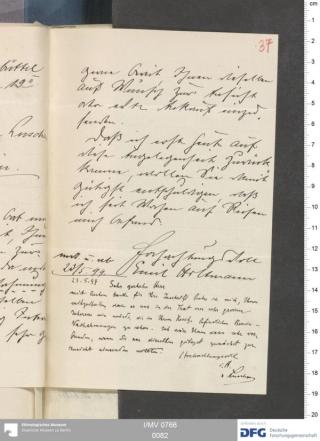 An archival document representing a Correspondence of 3 page(s)