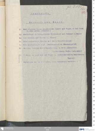 An archival document representing a Correspondence of 6 page(s)