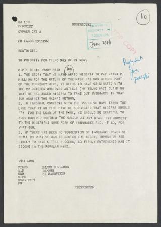 An archival document representing a Files  of 1 page(s)