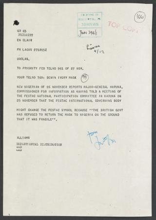 An archival document representing a Files  of 1 page(s)