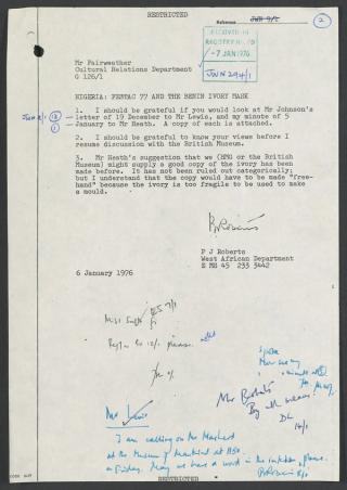 An archival document representing a Files  of 1 page(s)