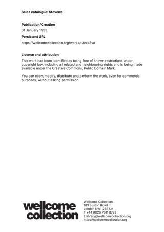 An archival document representing a Auction Catalog of 14 page(s)
