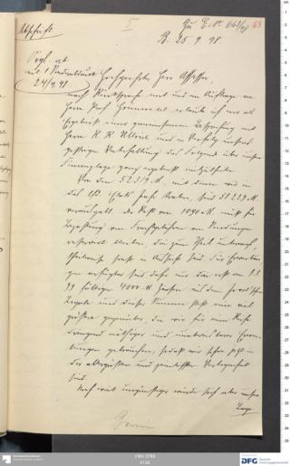An archival document representing a Correspondence of 4 page(s)