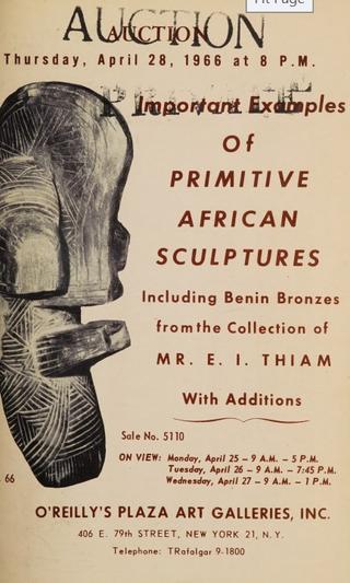 An archival document representing a Auction Catalog of 32 page(s)