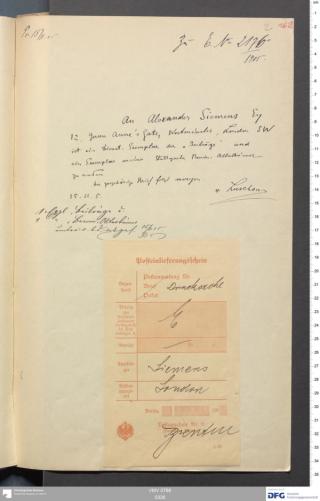 An archival document representing a Shipping Records of 1 page(s)