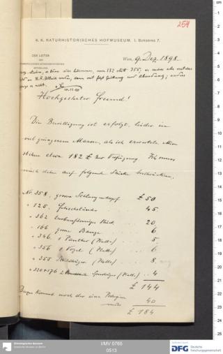An archival document representing a Correspondence of 3 page(s)
