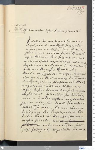 An archival document representing a Correspondence of 4 page(s)