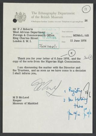 An archival document representing a Files  of 1 page(s)