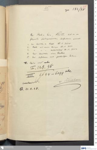 An archival document representing a Correspondence of 2 page(s)