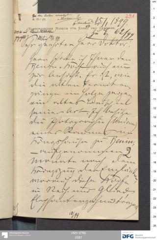 An archival document representing a Correspondence of 6 page(s)