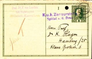 An archival document representing a Correspondence of 2 page(s)