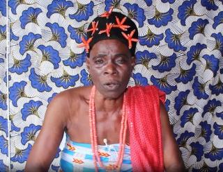 A woman singing Songs as Documentation of Pre-Colonial Benin History