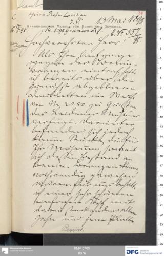 An archival document representing a Correspondence of 4 page(s)