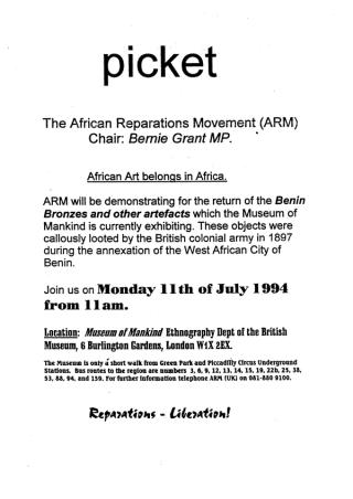 An archival document representing a Flyer of 2 page(s)