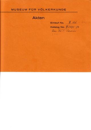 An archival document representing a Correspondence of 2 page(s)
