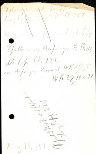 An archival document representing a Research notes of 4 page(s)