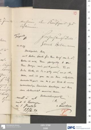 An archival document representing a Correspondence of 3 page(s)