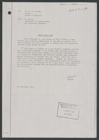 An archival document representing a Files  of 1 page(s)