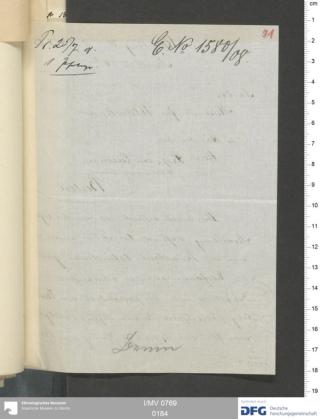 An archival document representing a Correspondence of 4 page(s)