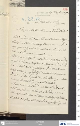 An archival document representing a Correspondence of 4 page(s)
