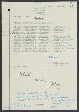 An archival document representing a Files  of 3 page(s)