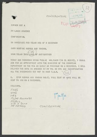 An archival document representing a Files  of 1 page(s)