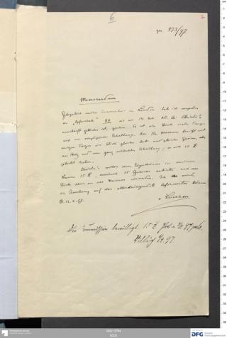An archival document representing a Memorandum of 2 page(s)