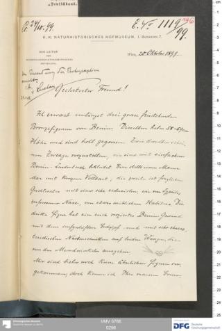 An archival document representing a Correspondence of 4 page(s)