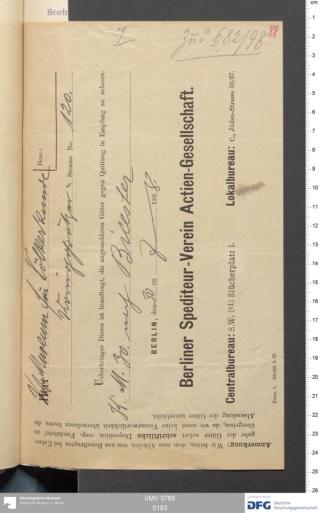 An archival document representing a Shipping Records of 2 page(s)
