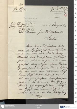 An archival document representing a Correspondence of 4 page(s)