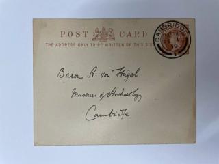 An archival document representing a Correspondence of 2 page(s)