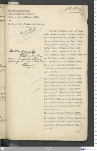 An archival document representing a Correspondence of 2 page(s)