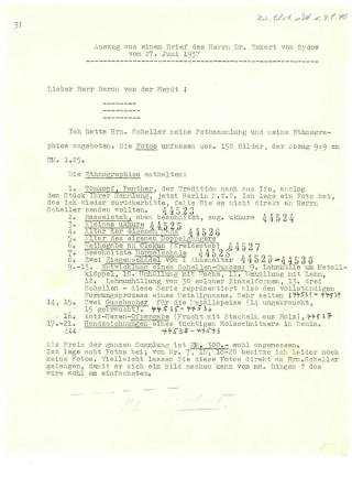 An archival document representing a Correspondence of 15 page(s)