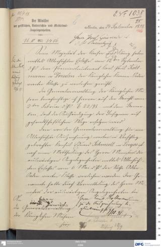 An archival document representing a Correspondence of 2 page(s)