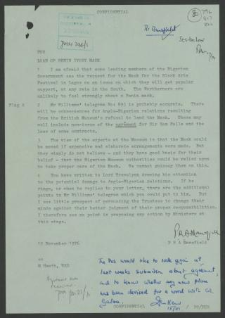 An archival document representing a Files  of 1 page(s)