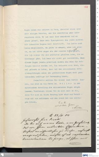 An archival document representing a Correspondence of 2 page(s)