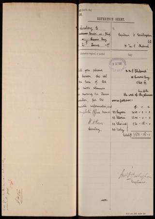 An archival document representing a Files  of 1 page(s)