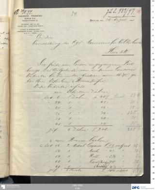 An archival document representing a Correspondence of 2 page(s)