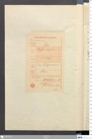An archival document representing a Shipping Records of 1 page(s)