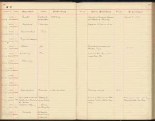 An archival document representing a Accession Records of 1 page(s)