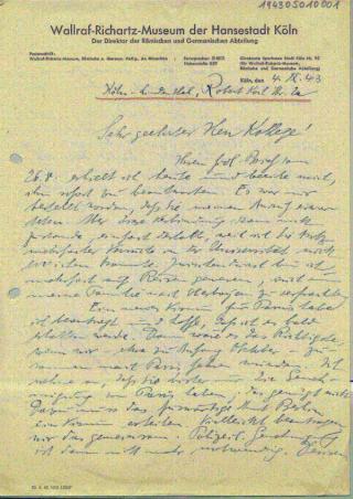  An archival document representing a Correspondance of 2 page(s)