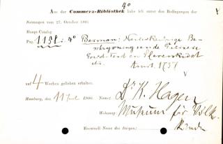 An archival document representing a Receipts of 1 page(s)