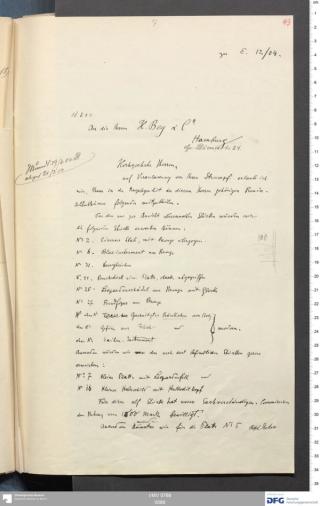 An archival document representing a Correspondence of 2 page(s)