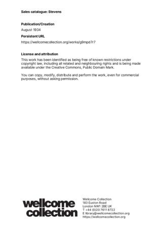 An archival document representing a Auction Catalog of 39 page(s)