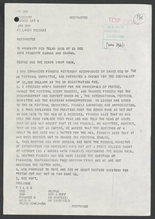 An archival document representing a Files  of 1 page(s)
