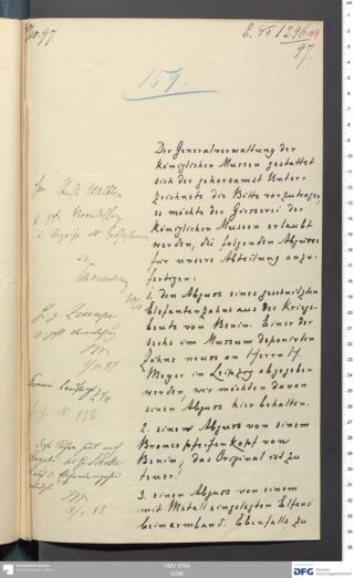 An archival document representing a Correspondence of 4 page(s)