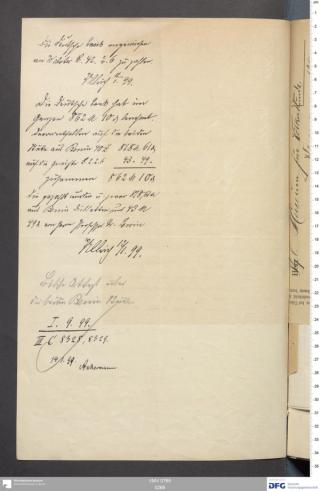 An archival document representing a Correspondence of 1 page(s)