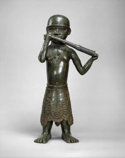 Hornblower or Fluteplayer Figure