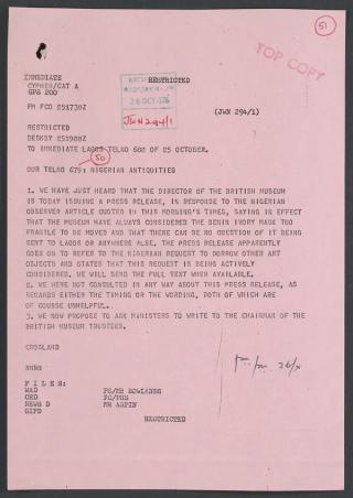 An archival document representing a Files  of 3 page(s)