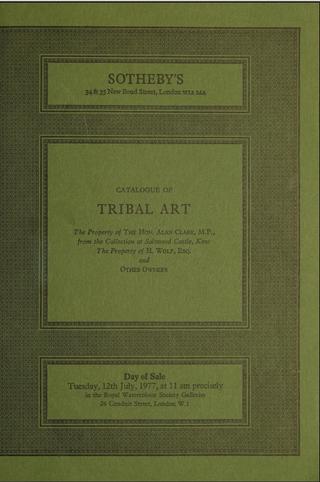 An archival document representing a Auction Catalog of 74 page(s)